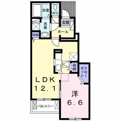レクタ加須 103【管理NO：1-022606201-01030】 ★家具家電は申し込み後に搬入します★ ★2026年11月下旬入居可能★の外観画像