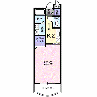 マンションあかやま 104【管理NO：1-013940101-01040】 ★家具家電は申し込み後に搬入します★ ★2026年12月中旬入居可能★の外観画像