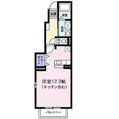 ジェルメＳ．Ｓ 102【管理NO：1-017926201-01020】 ★家具家電は申し込み後に搬入します★ ★2026年11月下旬入居可能★の外観画像