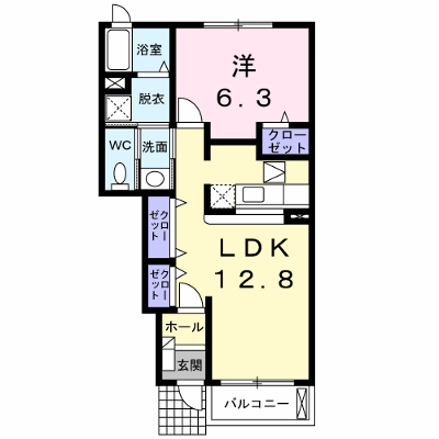 ルミエール　Ⅱ 102【管理NO：1-015557402-01020】 ★家具家電は申し込み後に搬入します★ ★2026年12月中旬入居可能★の外観画像