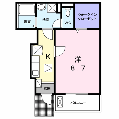 グランツＹＨ　Ⅱ 104【管理NO：1-026424402-01040】 ★家具家電は申し込み後に搬入します★の外観画像