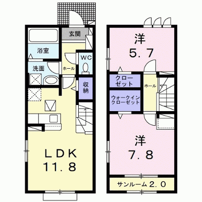 サニーレジデンス　Ｓ３－１ 101【管理NO：1-027661801-01010】 ★家具家電は申し込み後に搬入します★ ★2026年11月下旬入居可能★の外観画像
