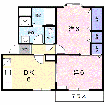 モン・ソレイユ 103【管理NO：1-010973401-01030】 ★家具家電は申し込み後に搬入します★ ★2026年11月中旬入居可能★の外観画像
