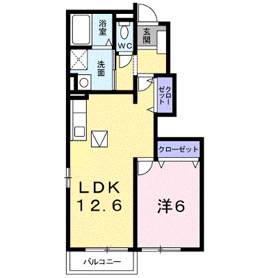 セレーナⅠ 102【管理NO：1-012882501-01020】 ★家具家電は申し込み後に搬入します★の外観画像