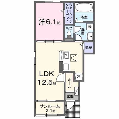 セレニア 101【管理NO：1-028907401-01010】 ★家具家電は申し込み後に搬入します★ ★2027年03月中旬入居可能★の外観画像
