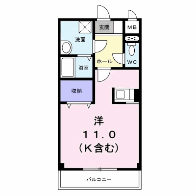 アンソレイニ 303【管理NO：1-010668301-03030】 ★家具家電は申し込み後に搬入します★ ★2026年11月下旬入居可能★の外観画像