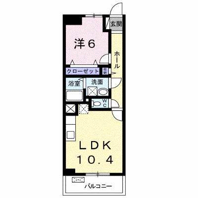 アンジュ 104【管理NO：1-019690801-01040】 ★家具家電は申し込み後に搬入します★ ★2026年11月下旬入居可能★の外観画像