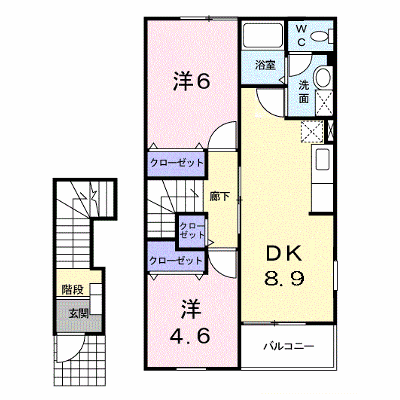 湘南ジェンテ 203【管理NO：1-011378401-02030】 ★家具家電は申し込み後に搬入します★ ★2026年11月下旬入居可能★の外観画像