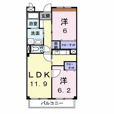 ヴェルグ広貴 106【管理NO：1-012022201-01060】 ★家具家電は申し込み後に搬入します★ ★2026年12月中旬入居可能★の外観画像