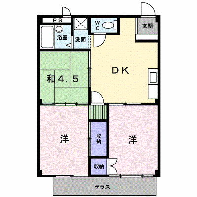 シティハイツよしかわ 102【管理NO：1-000527001-01020】 ★家具家電は申し込み後に搬入します★ ★2026年11月下旬入居可能★の外観画像