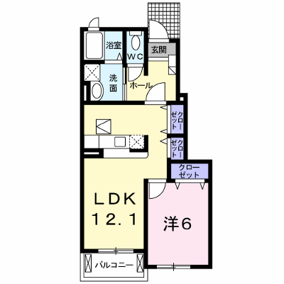 ＲＩＶＡＢＩＧ　Ⅱ 102【管理NO：1-014147801-01020】 ★家具家電は申し込み後に搬入します★ ★2027年01月下旬入居可能★の外観画像