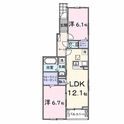 ホルツタウンＳ　Ｂ 103【管理NO：1-028507602-01030】 ★家具家電は申し込み後に搬入します★ ★2027年04月上旬入居可能★の外観画像