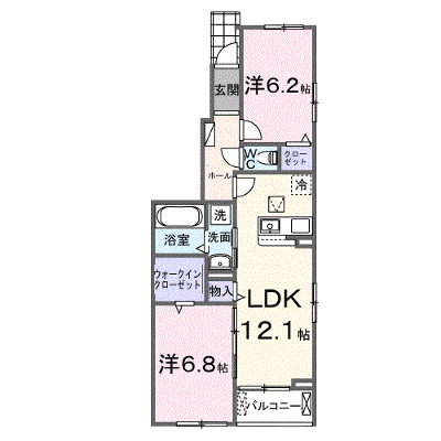 ホルツタウンＳ　Ｂ 101【管理NO：1-028507602-01010】 ★家具家電は申し込み後に搬入します★ ★2027年04月上旬入居可能★の外観画像