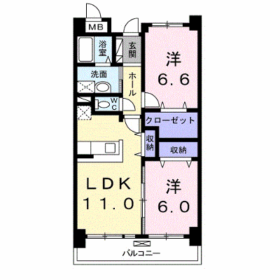 ＫＯＨＯＫＵ　ＭＴＹ　Ａ 302【管理NO：1-011559501-03020】 ★家具家電は申し込み後に搬入します★ ★2026年11月下旬入居可能★の外観画像