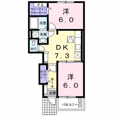 ガーデンステレイタ 103【管理NO：1-015195901-01030】 ★家具家電は申し込み後に搬入します★ ★2026年11月下旬入居可能★の外観画像