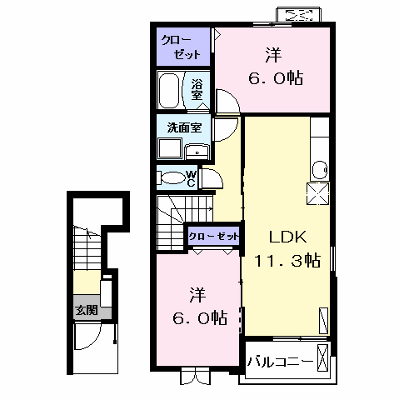 プレドパルク八家 203【管理NO：1-017674801-02030】 ★家具家電は申し込み後に搬入します★ ★2026年11月下旬入居可能★の外観画像