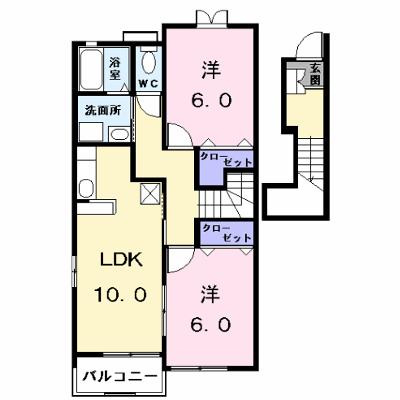 エレガンスガーデン 203【管理NO：1-012707701-02030】 ★家具家電は申し込み後に搬入します★ ★2026年11月下旬入居可能★の外観画像