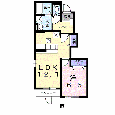 ザ・クインテッドⅡ 102【管理NO：1-013782001-01020】 ★家具家電は申し込み後に搬入します★ ★2026年11月中旬入居可能★の外観画像