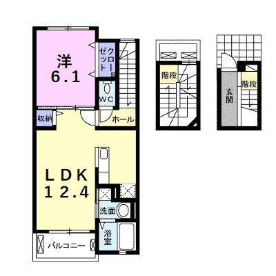 Ｔ・ＫレジデンスⅠ 303【管理NO：1-021510701-03030】 ★家具家電は申し込み後に搬入します★ ★2026年11月中旬入居可能★の外観画像