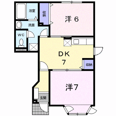 ハイムＬｏｎｇＢｅｌｌ 103【管理NO：1-006590501-01030】 ★家具家電は申し込み後に搬入します★ ★2026年11月上旬入居可能★の外観画像