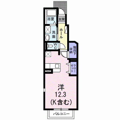 メロディーヒルズ 102【管理NO：1-013047601-01020】 ★家具家電は申し込み後に搬入します★ ★2026年11月中旬入居可能★の外観画像