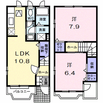 ヴィラ　フィオーレ 101【管理NO：1-013689201-01010】 ★家具家電は申し込み後に搬入します★ ★2026年11月中旬入居可能★の外観画像