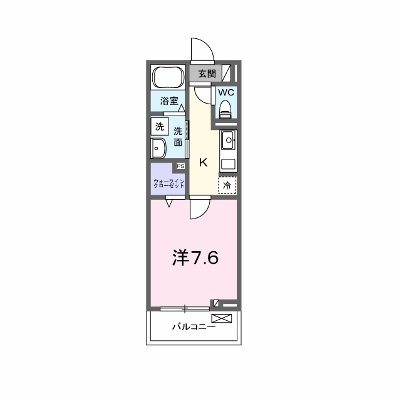 コーチ・フラット 204【管理NO：1-027977001-02040】 ★家具家電は申し込み後に搬入します★の外観画像