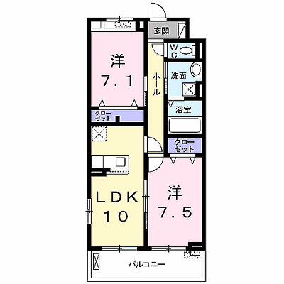 エスポワールⅥ 304【管理NO：1-027340802-03040】 ★家具家電は申し込み後に搬入します★の外観画像