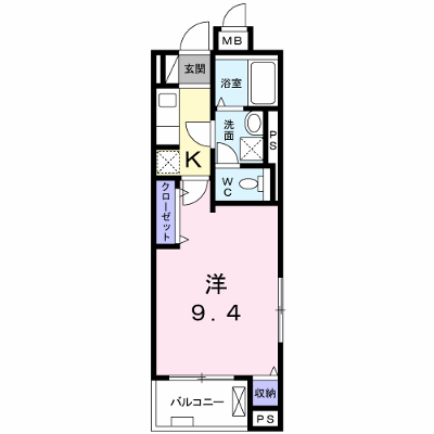 プロムナード桂川 201【管理NO：1-025173801-02010】 ★家具家電は申し込み後に搬入します★の外観画像