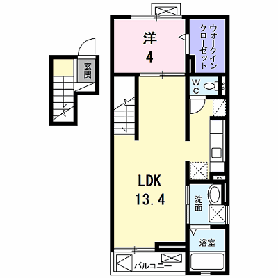 ラフレシール・ジュネス 401【管理NO：1-020543401-04010】 ★家具家電は申し込み後に搬入します★の外観画像