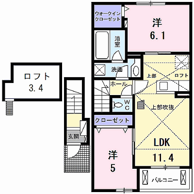 ラルーチェ 204【管理NO：1-020399201-02040】 ★家具家電は申し込み後に搬入します★ ★2026年10月中旬入居可能★の外観画像