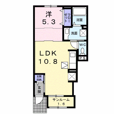 ＤＫ　ＳＥＬＥＣＴ　宝殿　Ⅱ 103【管理NO：1-027146302-01030】 ★家具家電は申し込み後に搬入します★の外観画像