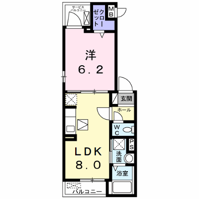 レジデンス香里 102【管理NO：1-025748501-01020】 ★家具家電は申し込み後に搬入します★ ★2026年11月下旬入居可能★の外観画像