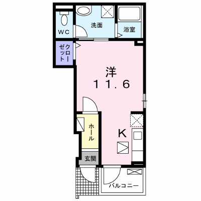 メゾン・アゼリア 105【管理NO：1-025687501-01040】 ★家具家電は申し込み後に搬入します★ ★2026年11月上旬入居可能★の外観画像