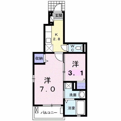 ボヌール 106【管理NO：1-018887601-01050】 ★家具家電は申し込み後に搬入します★ ★2026年11月下旬入居可能★の外観画像