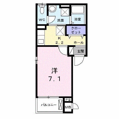 メゾン－６ 201【管理NO：1-022515701-02010】 ★家具家電は申し込み後に搬入します★ ★2026年11月下旬入居可能★の外観画像