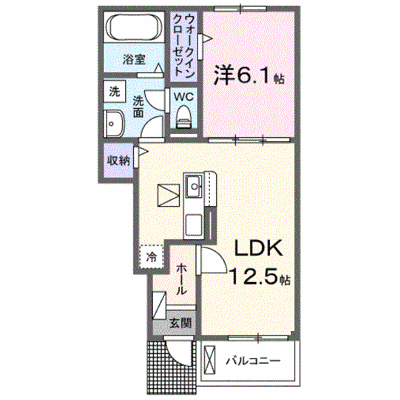 ゾーナ・ヴェルデⅡ番館 105【管理NO：1-028449602-01040】 ★家具家電は申し込み後に搬入します★ ★2027年03月下旬入居可能★の外観画像