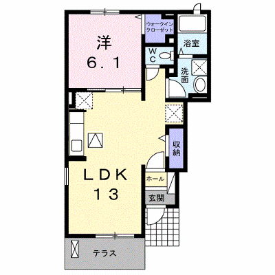 セレッソ・アンジュⅡ 101【管理NO：1-022308702-01010】 ★家具家電は申し込み後に搬入します★ ★2026年11月中旬入居可能★の外観画像
