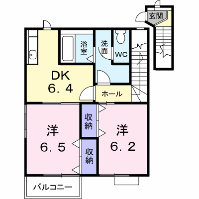 スカイハイツＫ　Ｂ 204【管理NO：1-010281502-02040】 ★家具家電は申し込み後に搬入します★ ★2027年01月上旬入居可能★の外観画像