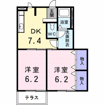 ハイ・フィールド 102【管理NO：1-010637601-01020】 ★家具家電は申し込み後に搬入します★ ★2026年11月下旬入居可能★の外観画像