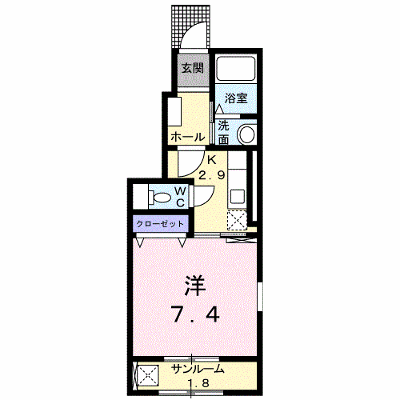 アクティブシティ 101【管理NO：1-022418601-01010】 ★家具家電は申し込み後に搬入します★の外観画像