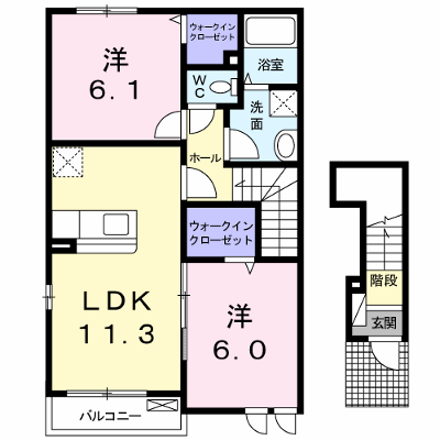 エル　フトゥーロ　Ａ 201【管理NO：1-017330502-02010】 ★家具家電は申し込み後に搬入します★ ★2026年12月上旬入居可能★の外観画像