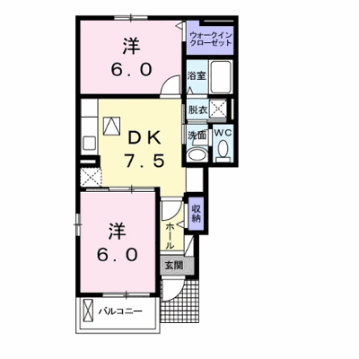 エクステーゼ　Ⅰ 101【管理NO：1-023572601-01010】 ★家具家電は申し込み後に搬入します★ ★2026年11月下旬入居可能★の外観画像