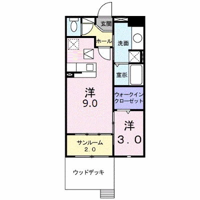 リバ・シティ夢咲Ⅲ 103【管理NO：1-014549303-01030】 ★家具家電は申し込み後に搬入します★ ★2026年11月下旬入居可能★の外観画像