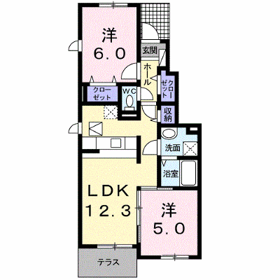 ジュネス３番館 103【管理NO：1-015599403-01030】 ★家具家電は申し込み後に搬入します★ ★2026年11月下旬入居可能★の外観画像