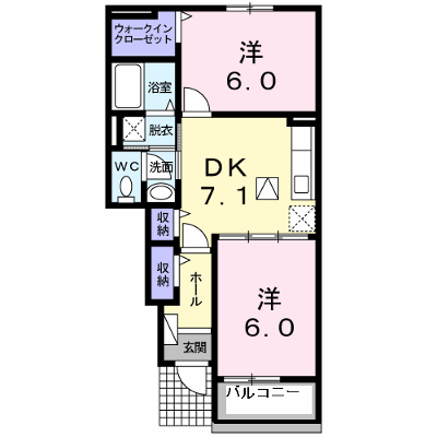 ユニゾン・ベル 104【管理NO：1-017892001-01040】 ★家具家電は申し込み後に搬入します★ ★2026年11月中旬入居可能★の外観画像