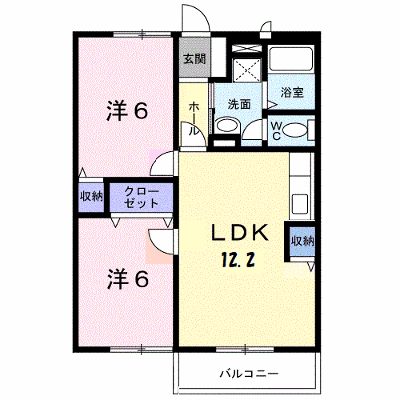 ファミ－ルメゾン吉村　Ｂ 203【管理NO：1-007560502-02030】 ★家具家電は申し込み後に搬入します★ ★2027年01月中旬入居可能★の外観画像