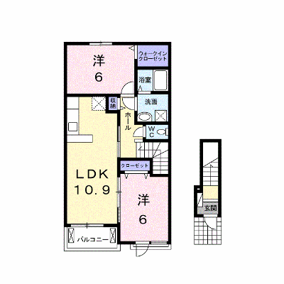 グレイスガーデンⅠ 202【管理NO：1-022839901-02020】 ★家具家電は申し込み後に搬入します★ ★2026年11月上旬入居可能★の外観画像