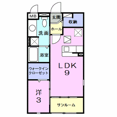 ラフェリア 101【管理NO：1-020670201-01010】 ★家具家電は申し込み後に搬入します★ ★2026年10月下旬入居可能★の外観画像