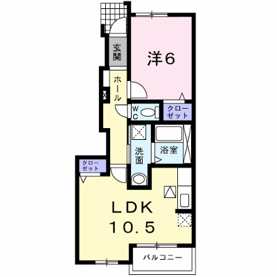 ベル　ハーモニー 101【管理NO：1-017094501-01010】 ★家具家電は申し込み後に搬入します★ ★2026年11月上旬入居可能★の外観画像